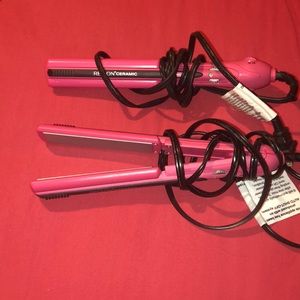 SOLD*** 2 Revlon Ceramic Straightners